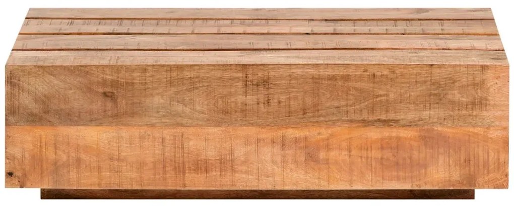 furniture-nabytek.cz - Masivní konferenční stolek Dakota z mangového dřeva, lakovaný, hnědý – 120×70 cm