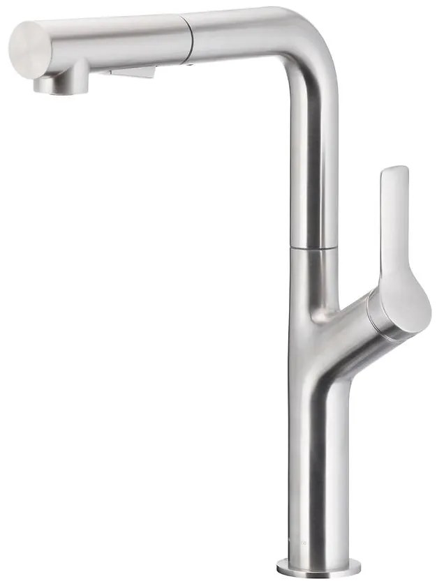 Drezová batéria s výsuvným výtokom Duero Design Inox