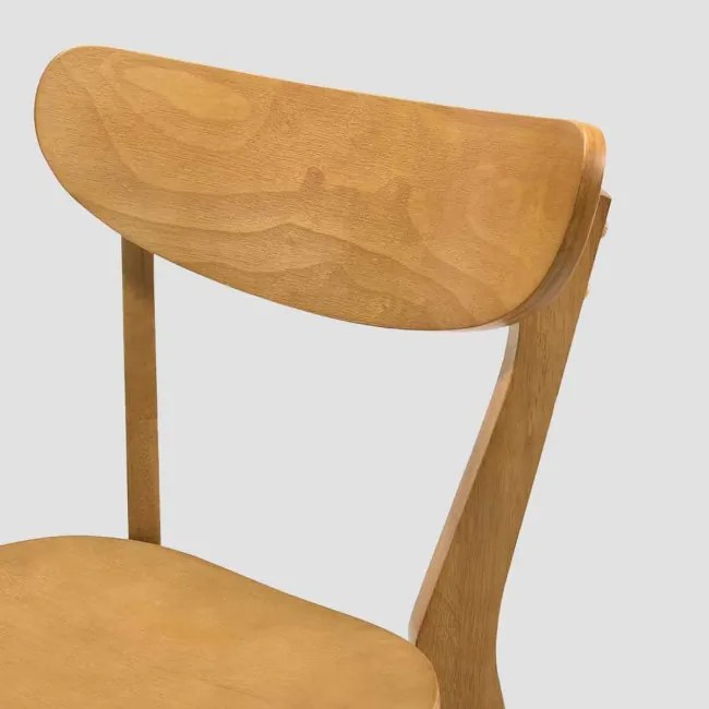 Set dvoch jedálenských stoličiek VIERI hnedé 718113