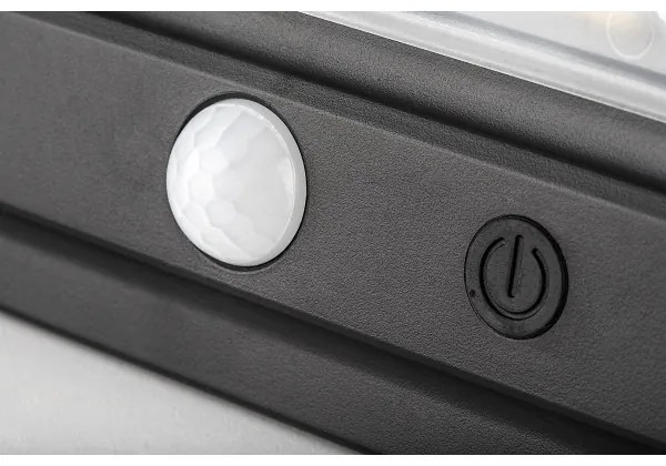 Rabalux 77040 - LED solárne nástenné svietidlo FLAXTON LED/7W/3,7V IP54 čierne