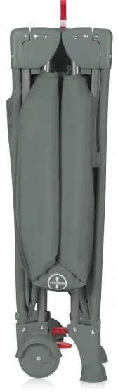 Lionelo - Cestovná postieľka 3v1 ELLEN šalviovo zelená