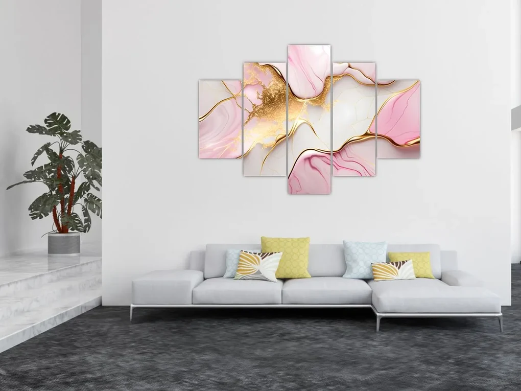 Obraz - Mramorový design (150x105 cm)