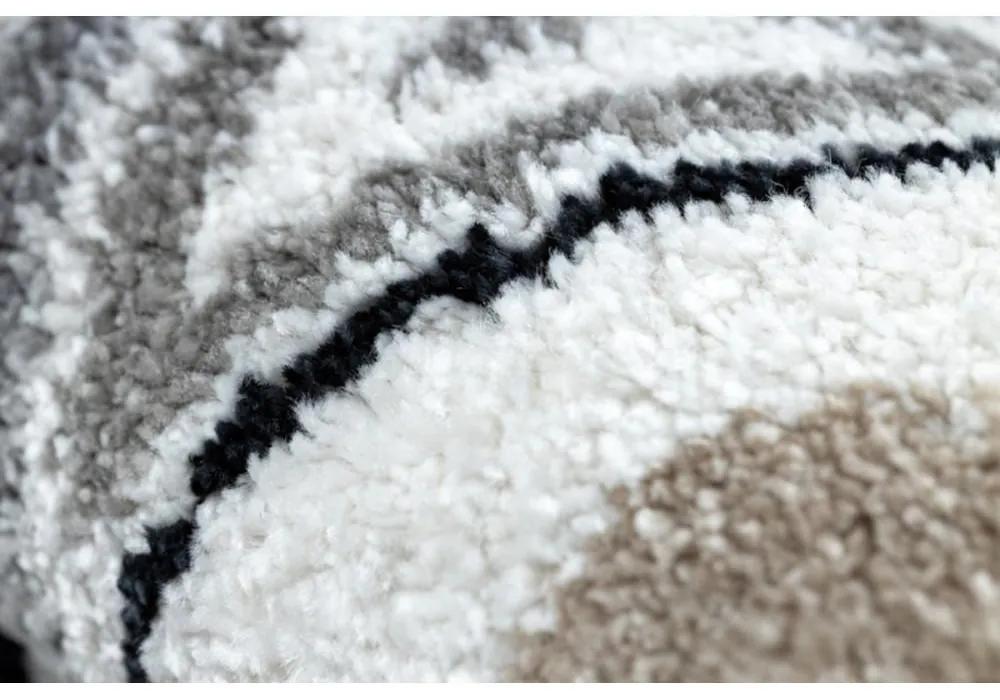 Detský kusový koberec Pre indiánov krémovo biely 140x190cm