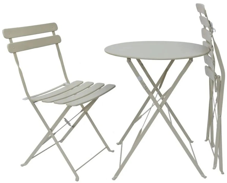 ROJAPLAST Bistro set, béžový