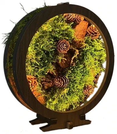 Li-Go 23654 - LED stmievateľná stolová dekorácia LED/12W/230V 20x22 cm mach