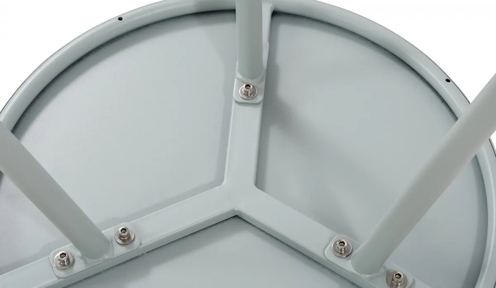 Konferenčný stolík Berea - v40 x Ø50 cm - Tyrkysová