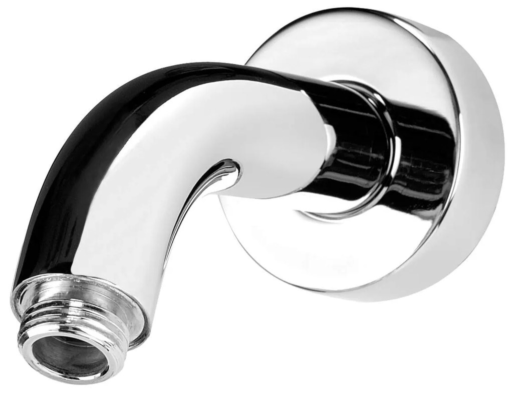 Deante Cascada, univerzálna nástenná sprchová výlevka 160 mm, chrómová, NAC_044K