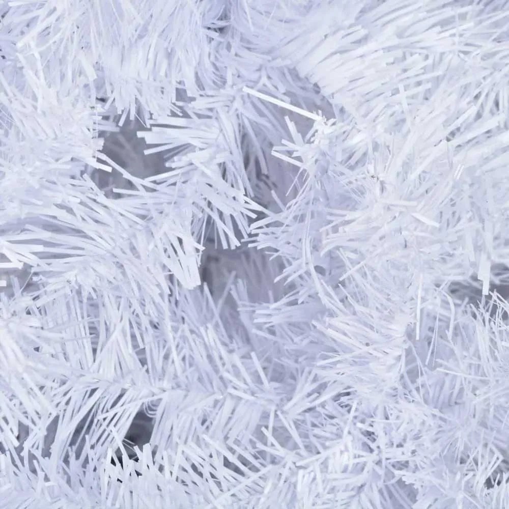 Umelý vianočný stromček biely, v rôznych veľkostiach, 120 cm