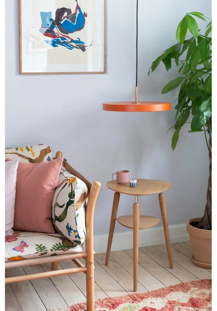 Oranžové LED závesné svietidlo s kovovým tienidlom ø 31 cm Asteria Mini – UMAGE