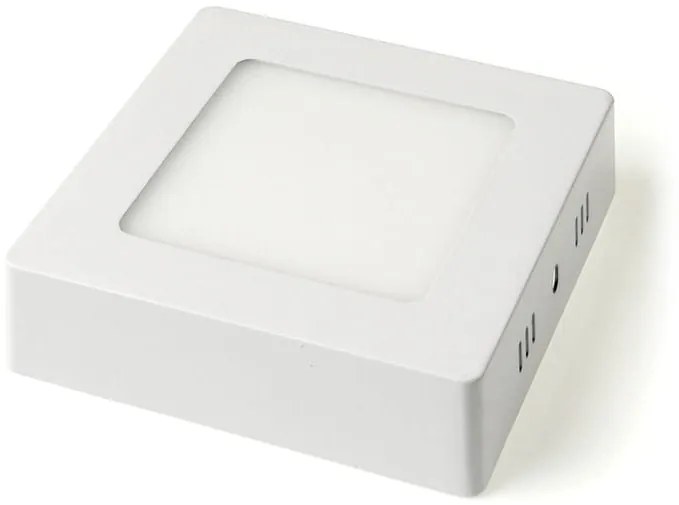 BERGE LED panel štvorcový 120x120x20mm prisadený - 6W - 230V - 390Lm - neutrálny