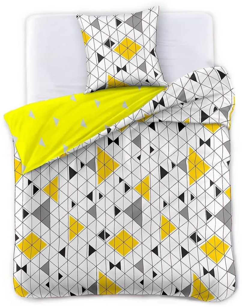 Bavlnená posteľná bielizeň DecoKing Ducato Geometric