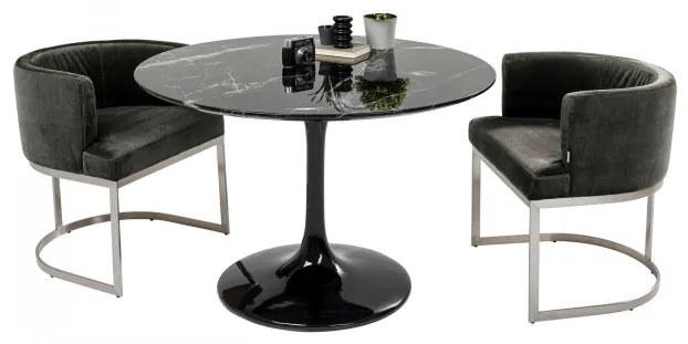 Stôl Solo Marble , Ø 110 cm 75 × 110 × 110 cm KARE DESIGN