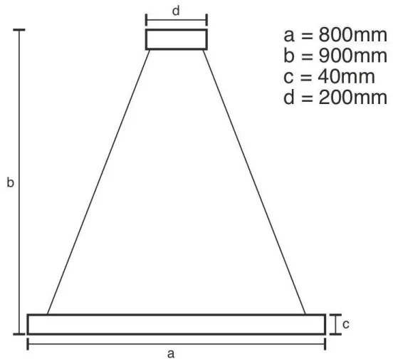 Brilagi - stmievateľný LED luster na lanku CIRCLE LED/55W/230V 3000-6500K hnedá + diaľkový ovládač