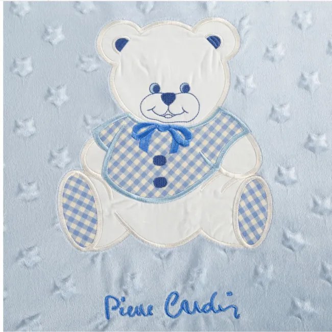 Detská deka Pierre Cardin BABY 4 modrá / krémová
