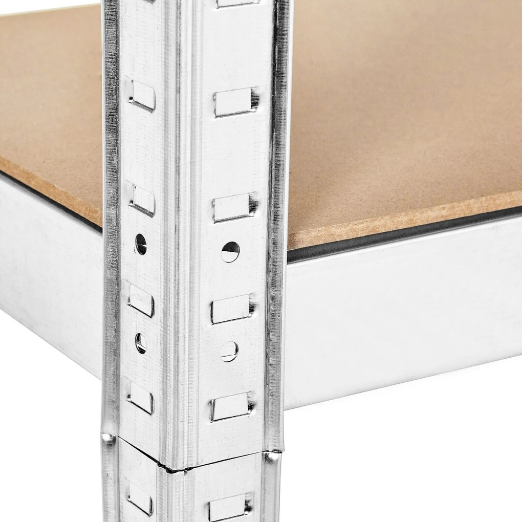 Skladový regál 222x110x50 cm, 6 políc, nosnosť 1050 kg, ModernHome