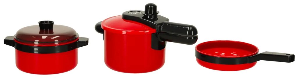 KIK Detská kuchynská sada 35 ks – edukatívna hra na varenie, kuchynské doplnky pre deti 3+