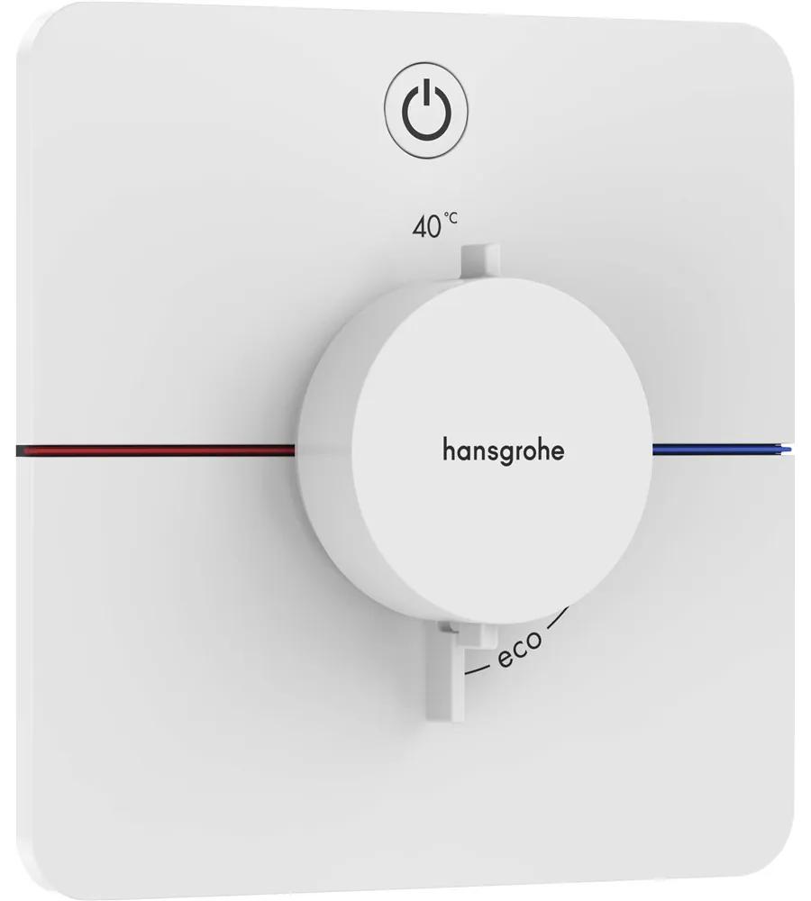 HANSGROHE ShowerSelect Comfort Q termostat pod omietku pre 1 spotrebič, matná biela, 15581700