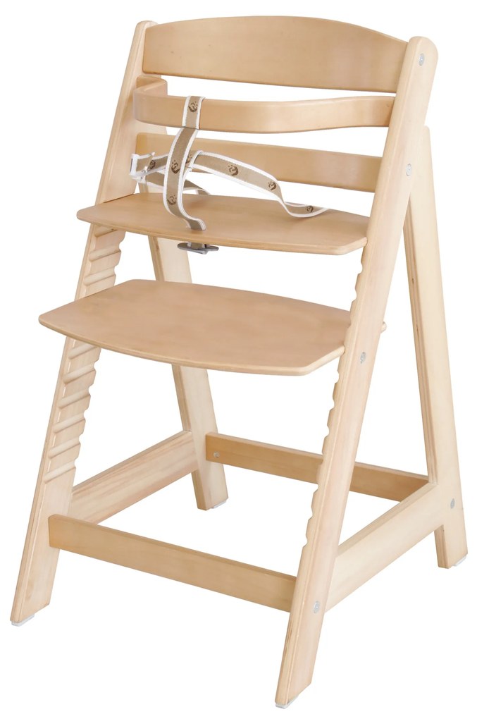 roba Detská drevená vysoká jedálenská stolička Sit Up (prírodná)  (100306933)