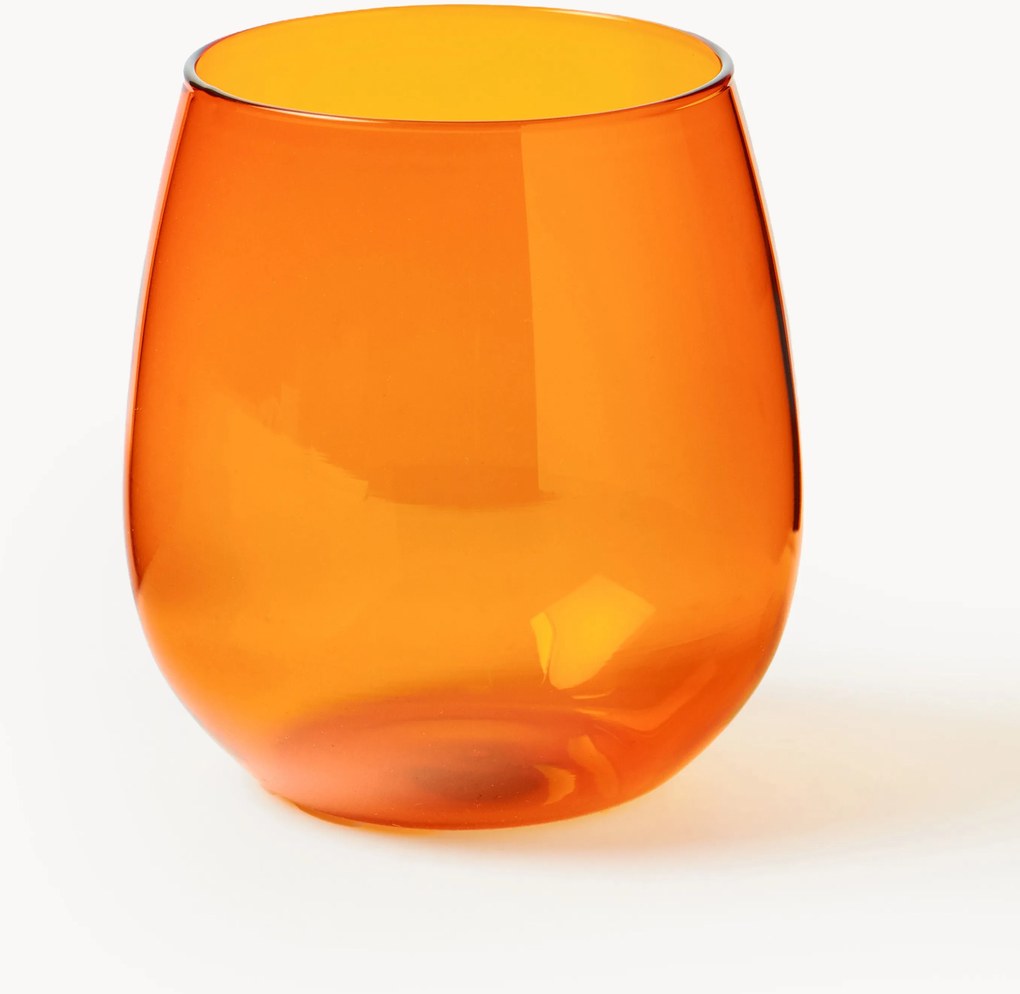 Ručne fúkané poháre Karisa, 4 ks