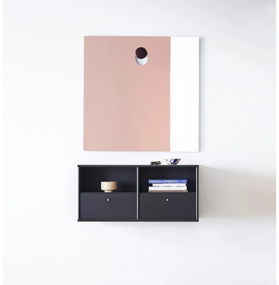 Čierna predsieňová zostava v dekore jaseňa Mistral - Hammel Furniture