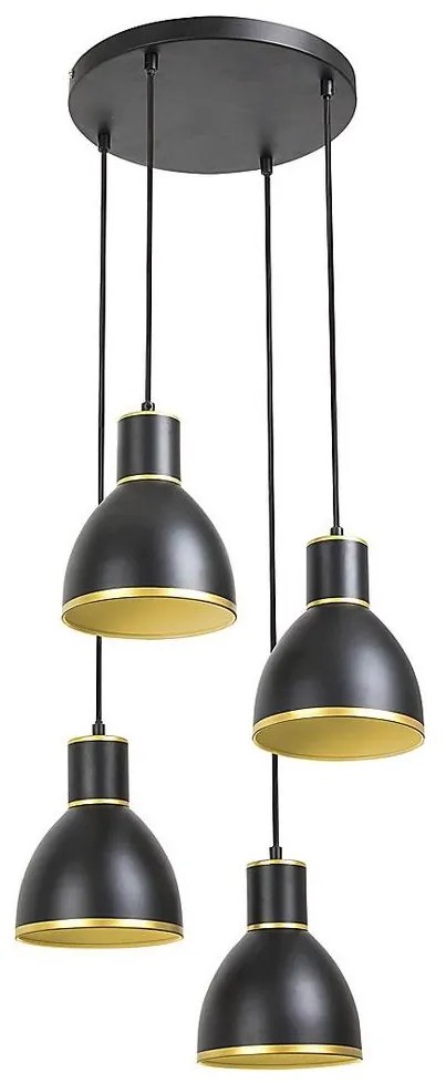 Rabalux 5604 - Luster na lanku MACKENZIE 4xE27/60W/230V