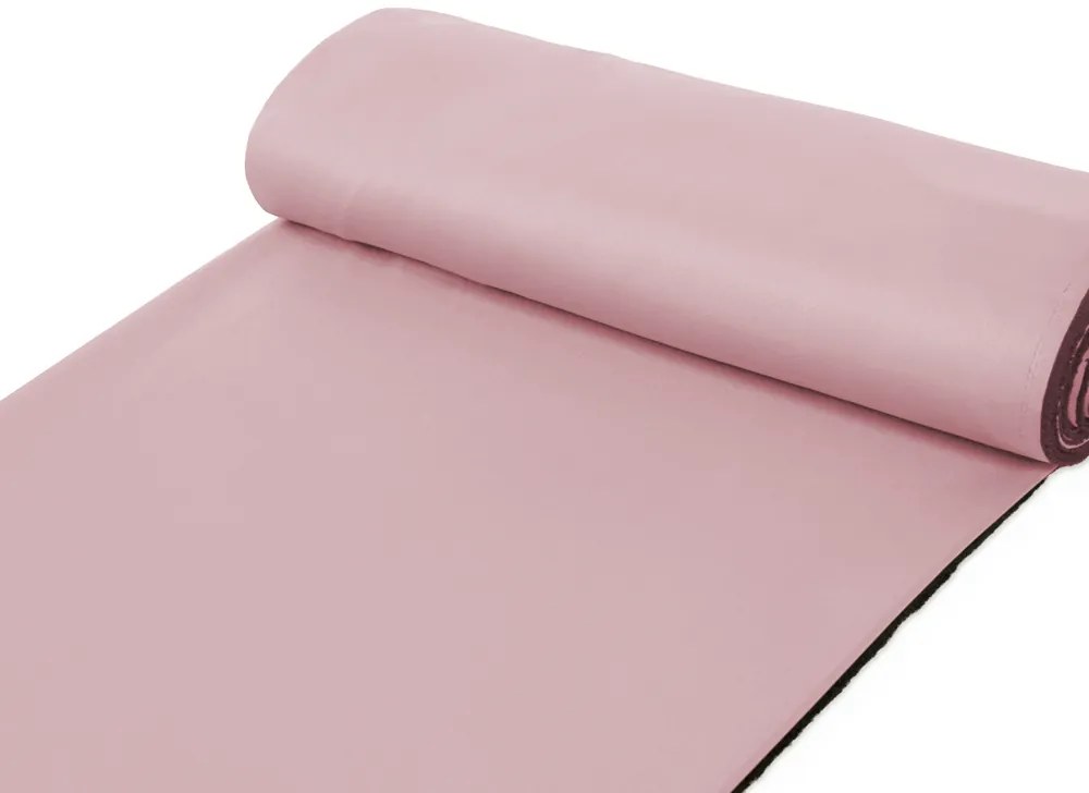 Biante Dekoračný oválny obrus BKS-413 Púdrovo ružový - 2.AKOSŤ 100x140 cm