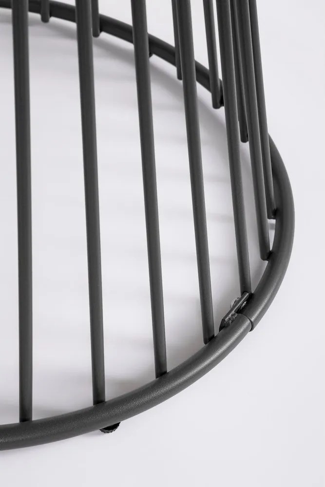 Oceľový okrúhly záhradný jedálenský stôl ø 120 cm Austin – Bizzotto