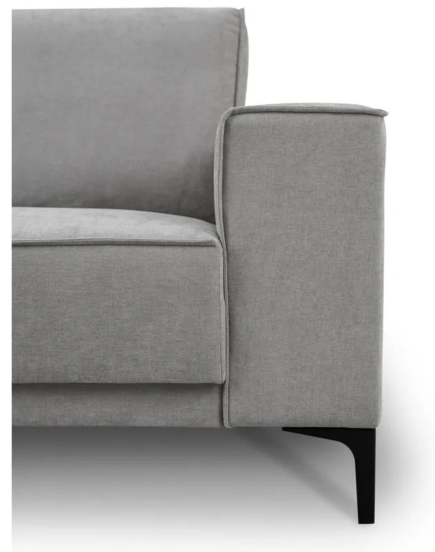 Sivá rohová pohovka (ľavý roh/do L) Copenhagen – Scandic