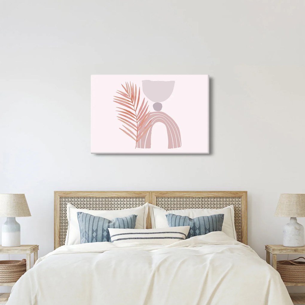 Obraz - Fialový minimalizmus N⁰1 (90x60 cm)