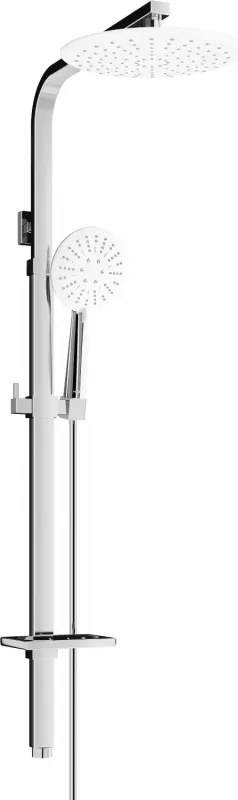 Mexen Q67 sprchový stĺp, chrómová/biela - 798676795-00