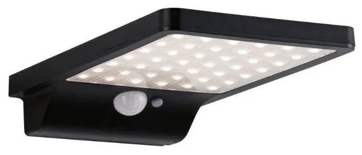 Paulmann 95393-LED/4W IP44 Stmievateľné solárne svietidlo so senzorom SOLVEIG 3,7V