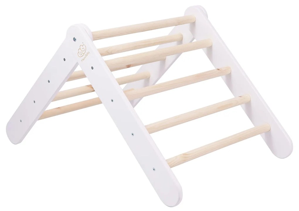 Montessori Piklerovej trojuholník so šmýkačkou/lezeckou stenou 2v1 pre deti