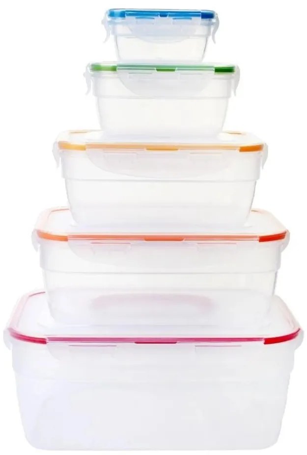 SADA 5x dóza na potraviny LOCK