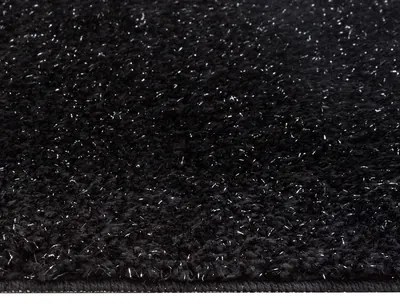 Koberček do kúpeľne GLAM ČIERNY 60 x 100 cm