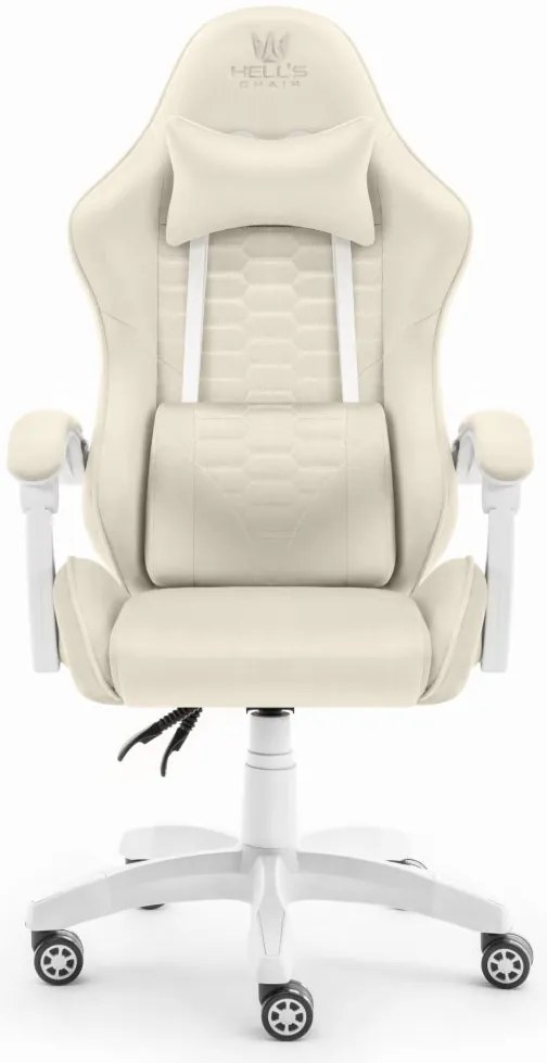 Herné kreslo HC-1000 Beige - zamatová látka
