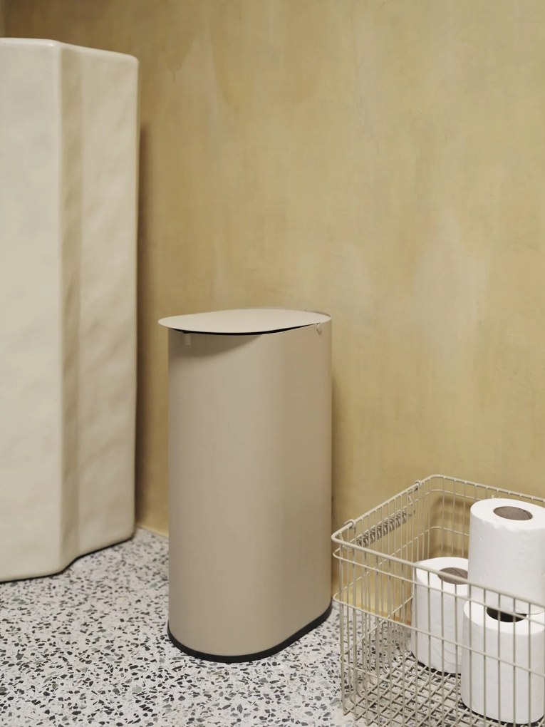 Ferm Living Úložný kôšík CALA 36 cm sada 2 ks kašmírová železo