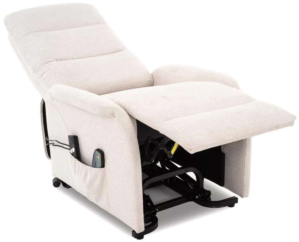 Masážní křeslo JUPITER M Brego světle béžové