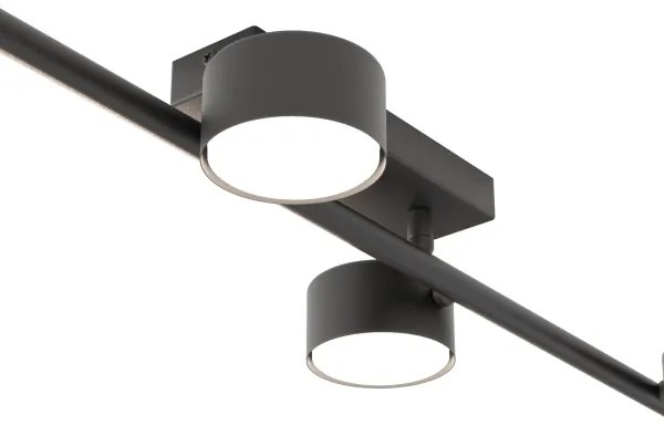 Stropné svietidlo BET 4xGX53/12W/230V čierna