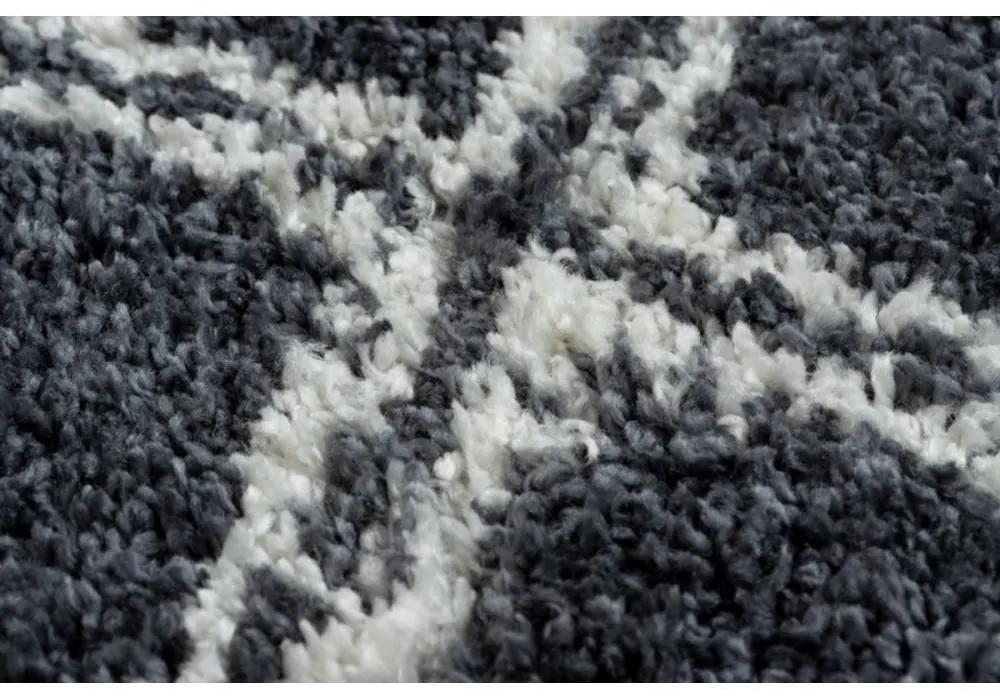 Kusový koberec Shaggy Asil šedý 140x190cm