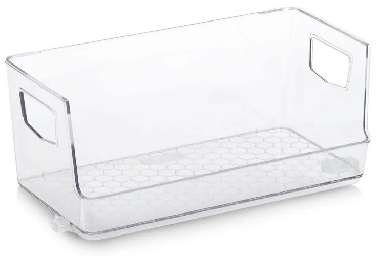 Stohovateľné úložné boxy, s otvorenou prednou hranou, 2 ks 26x13x20 COMPACTA