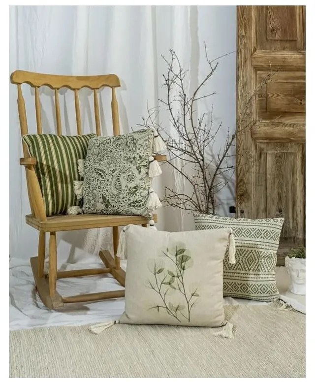 Obliečka na vankúš s prímesou bavlny 45x45 cm – Mila Home