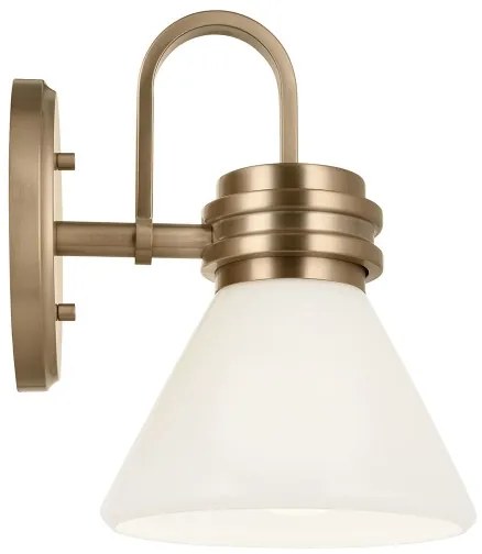 Kichler KL-FARUM1-CPZ - LED Kúpeľňová lampa FARUM 1xG9/3W/230V mosadz