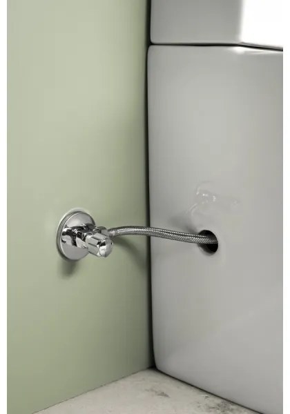 Sapho - WC kombi BELLO spodný/zadný odpad keramika/biela