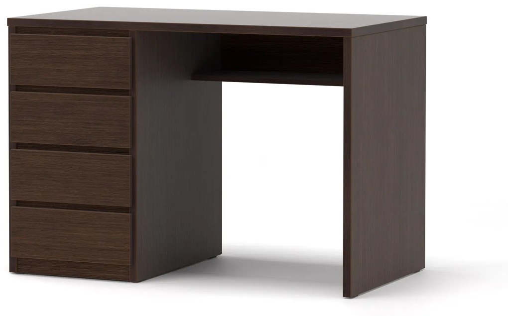 DREVONA Písací stolík ľavý wenge RP POLO 2