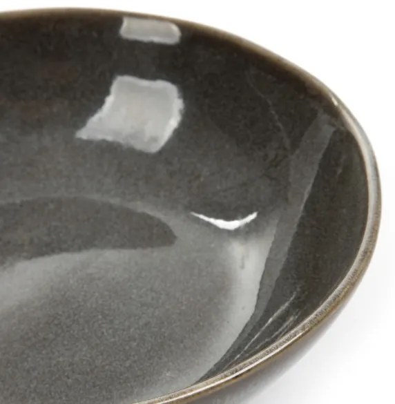 Hlboký tanier MYSTIC sivý 863696