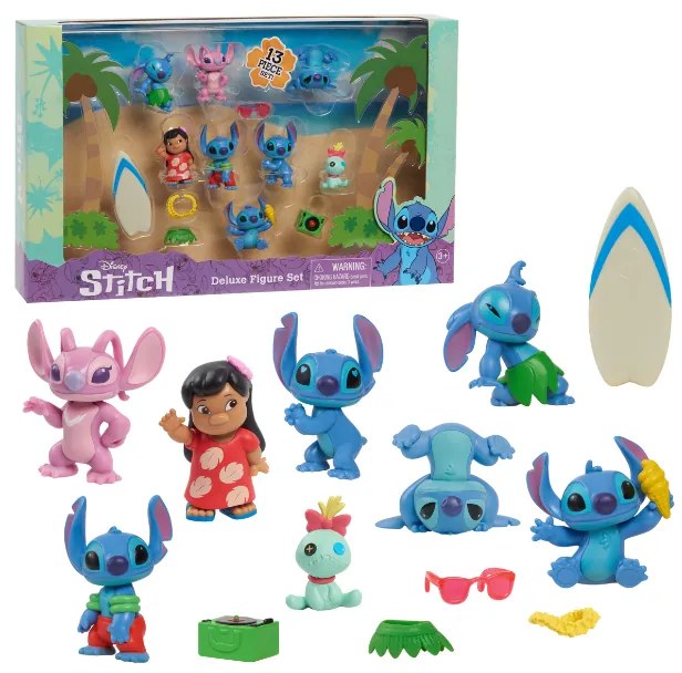 Stitch Deluxe sada figúrok