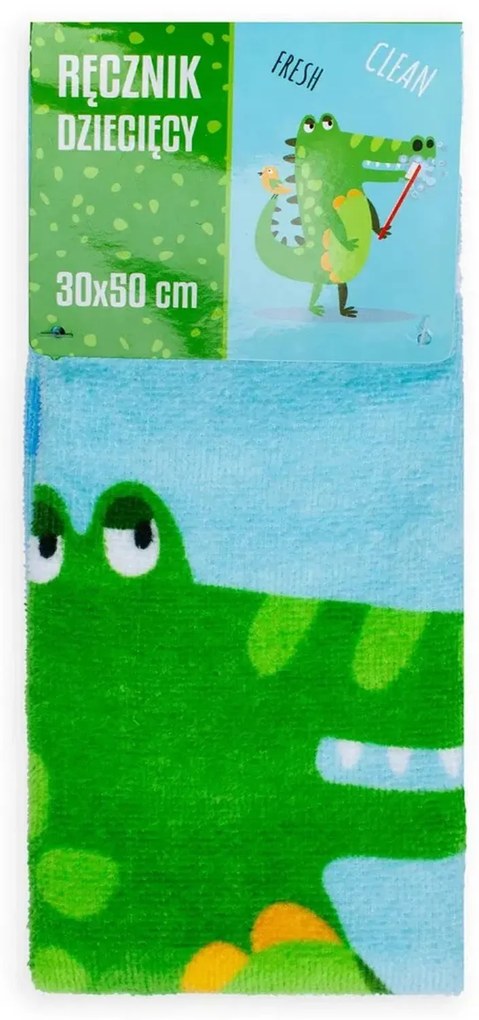 DETSKÝ FROTÉ UTERÁK ANIMALS 30X50 CM VZOROVANÁ