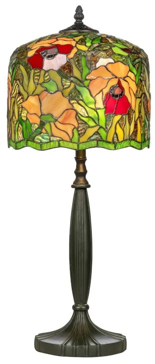 Tiffany lampa do obývačky BELLATRIX 62*Ø25
