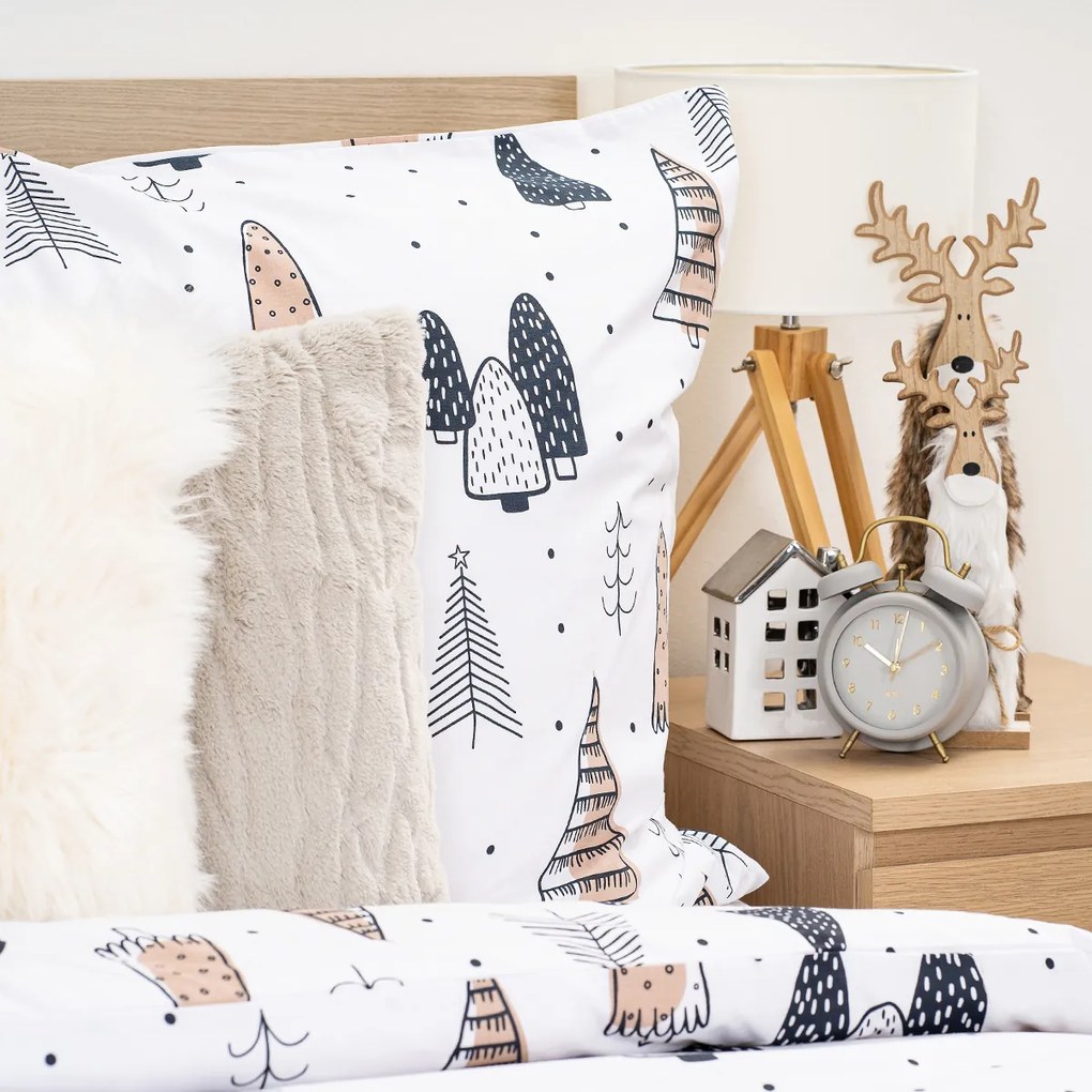 4Home Bavlnené obliečky Frugal Winterland, 220 x 200 cm, 2 ks 70 x 90 cm