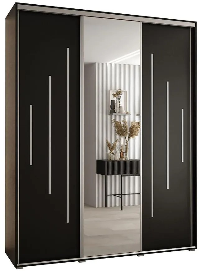 Skriňa 45 Canaris 13 190 čierna/silver